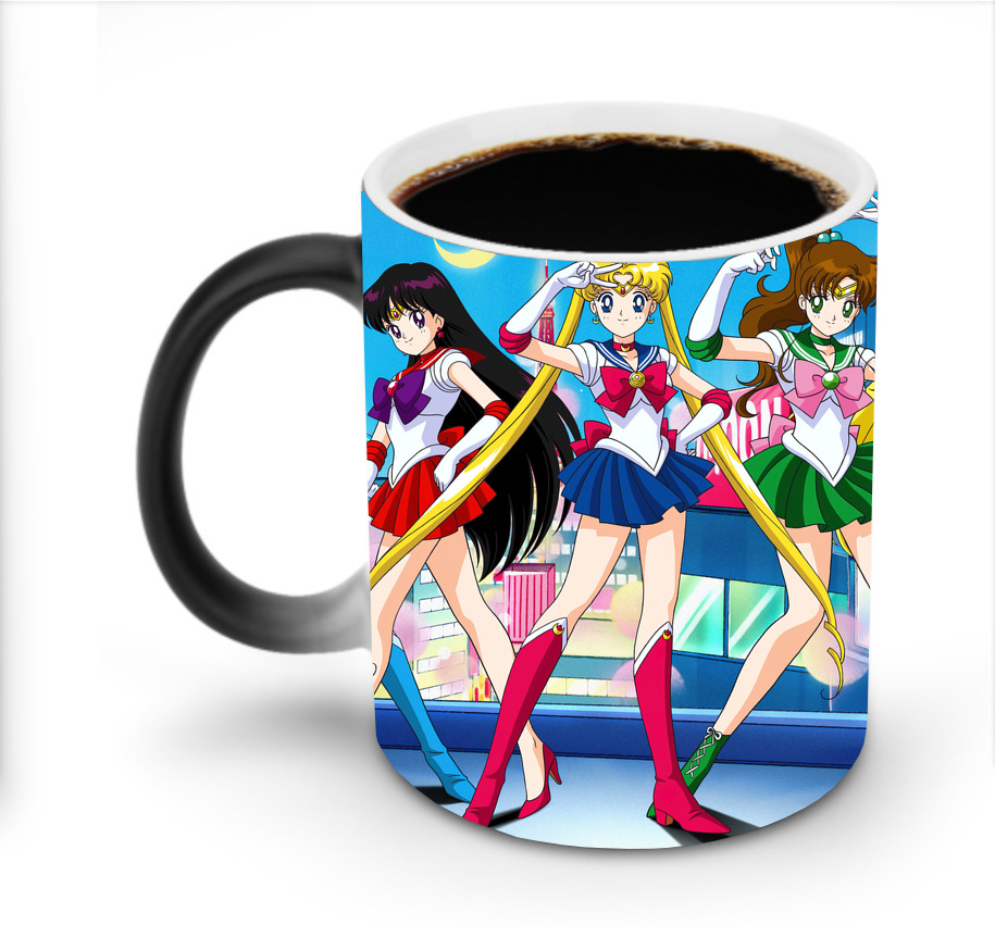 （画像用） 美少女戦士セーラームーン Sailor Moon 温度変色マグカップ