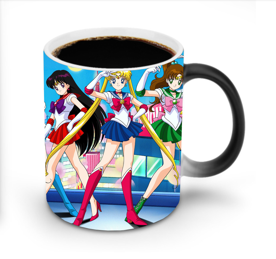 （画像用） 美少女戦士セーラームーン Sailor Moon 温度変色マグカップ