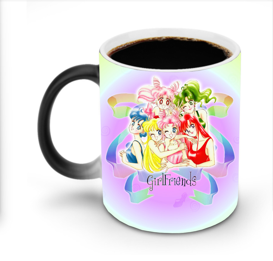 （画像用） 美少女戦士セーラームーン Sailor Moon 温度変色マグカップ