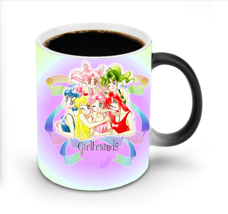 （画像用） 美少女戦士セーラームーン Sailor Moon 温度変色マグカップ