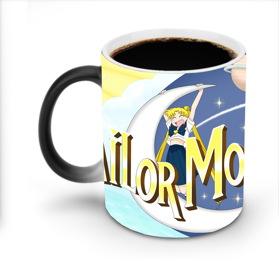 （画像用） 美少女戦士セーラームーン Sailor Moon 温度変色マグカップ