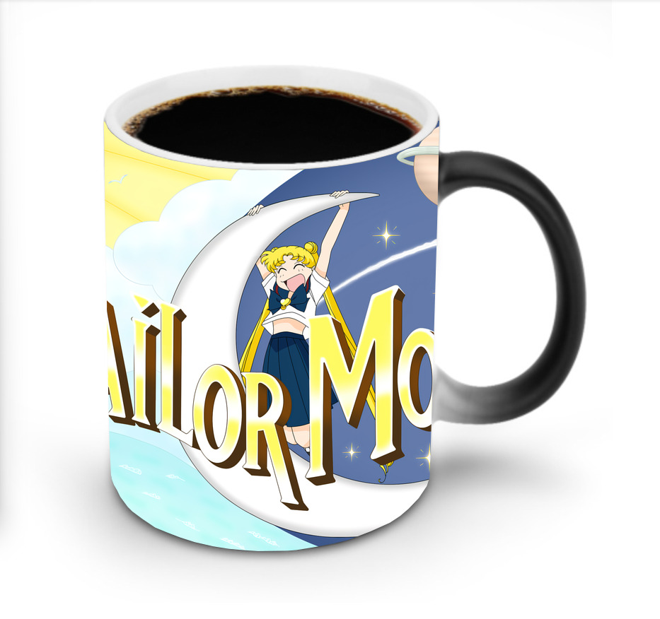 （画像用） 美少女戦士セーラームーン Sailor Moon 温度変色マグカップ