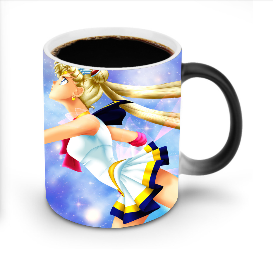 （画像用） 美少女戦士セーラームーン Sailor Moon 温度変色マグカップ