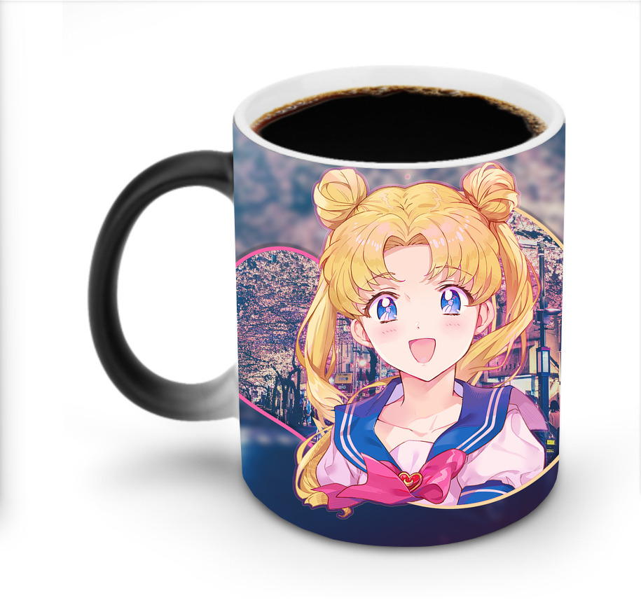 （画像用） 美少女戦士セーラームーン Sailor Moon 温度変色マグカップ