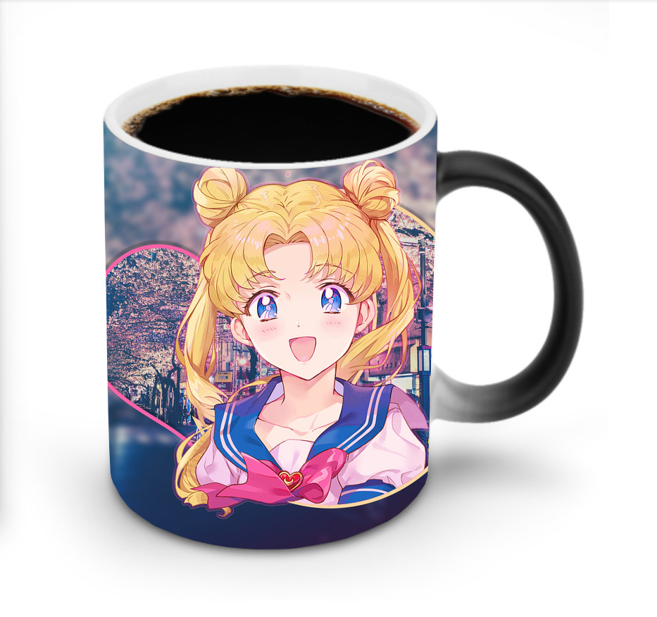 （画像用） 美少女戦士セーラームーン Sailor Moon 温度変色マグカップ