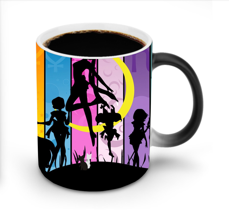 （画像用） 美少女戦士セーラームーン Sailor Moon 温度変色マグカップ