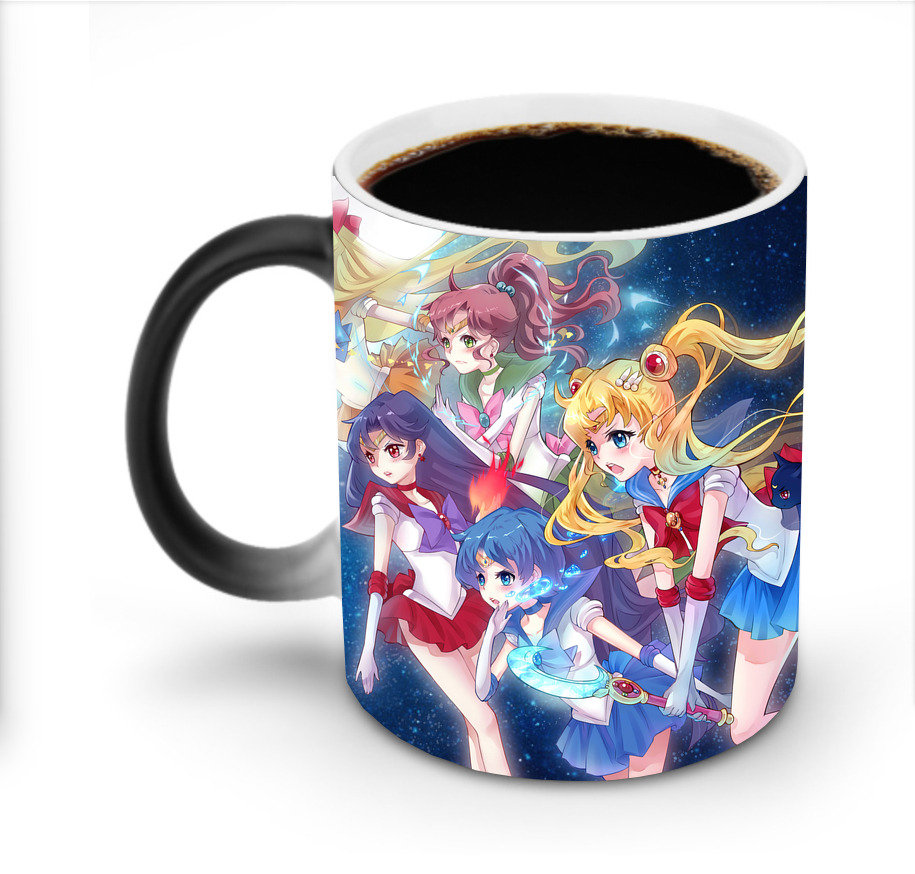 （画像用） 美少女戦士セーラームーン Sailor Moon 温度変色マグカップ