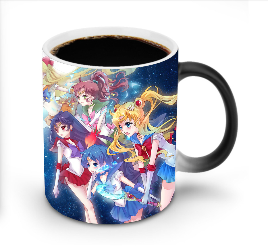 （画像用） 美少女戦士セーラームーン Sailor Moon 温度変色マグカップ