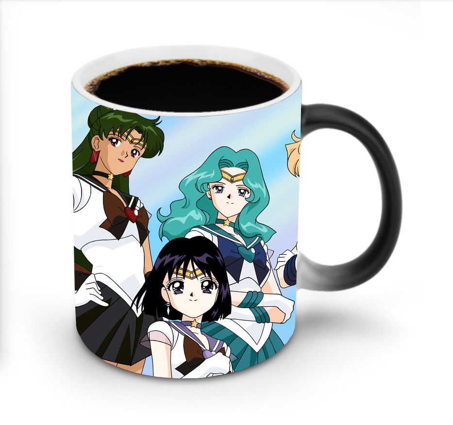 （画像用） 美少女戦士セーラームーン Sailor Moon 温度変色マグカップ
