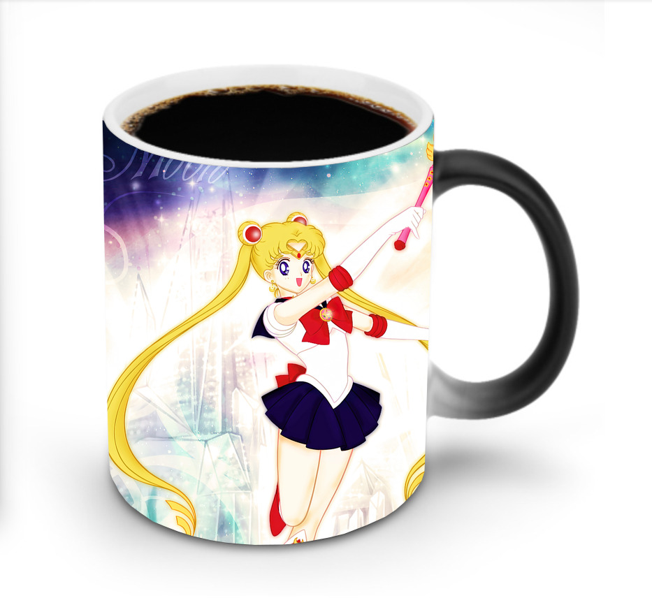 （画像用） 美少女戦士セーラームーン Sailor Moon 温度変色マグカップ