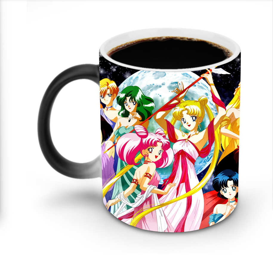 （画像用） 美少女戦士セーラームーン Sailor Moon 温度変色マグカップ