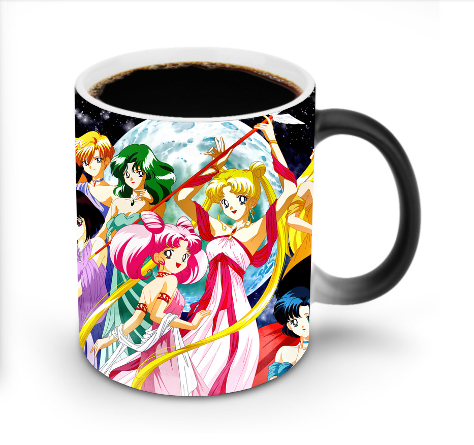 （画像用） 美少女戦士セーラームーン Sailor Moon 温度変色マグカップ