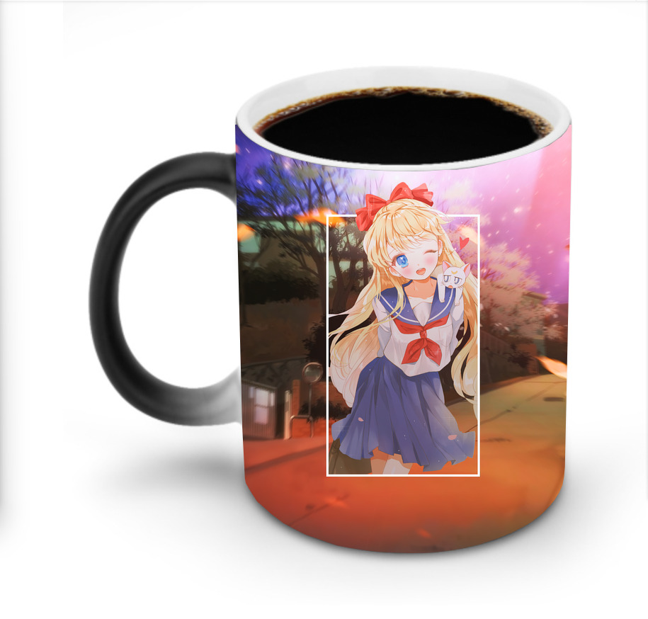 （画像用） 美少女戦士セーラームーン Sailor Moon 温度変色マグカップ