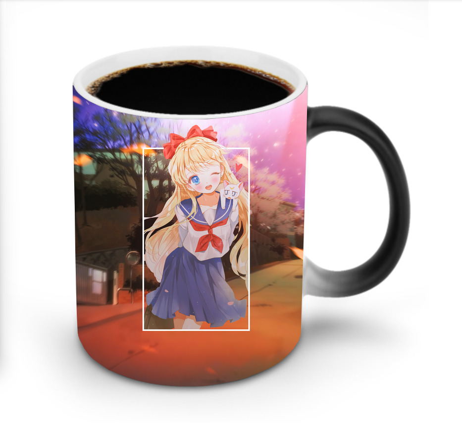 （画像用） 美少女戦士セーラームーン Sailor Moon 温度変色マグカップ