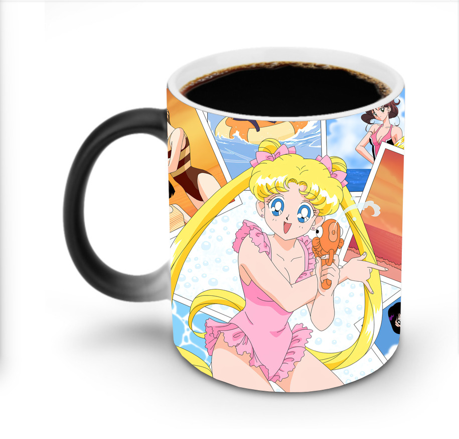 （画像用） 美少女戦士セーラームーン Sailor Moon 温度変色マグカップ