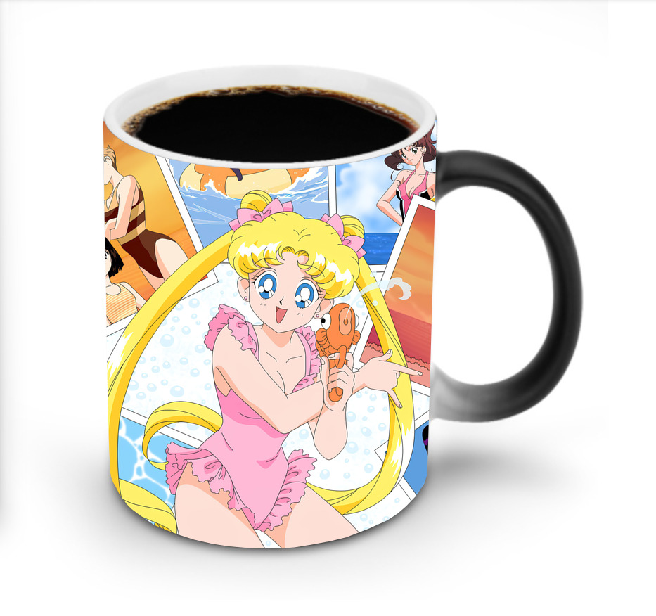 （画像用） 美少女戦士セーラームーン Sailor Moon 温度変色マグカップ