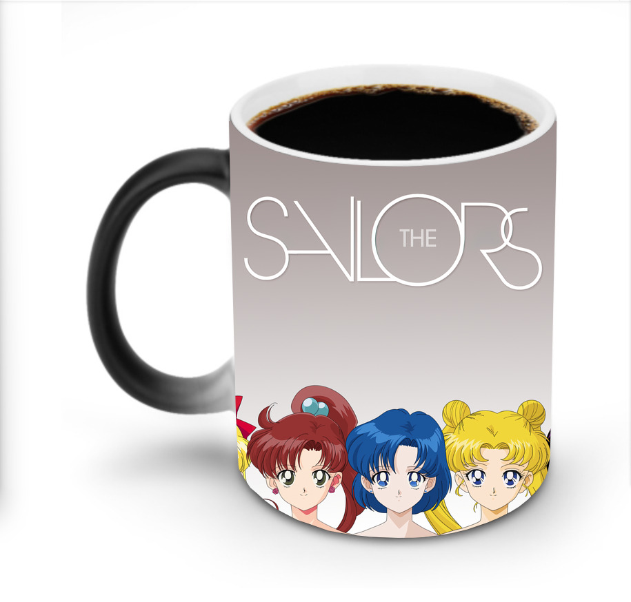 （画像用） 美少女戦士セーラームーン Sailor Moon 温度変色マグカップ