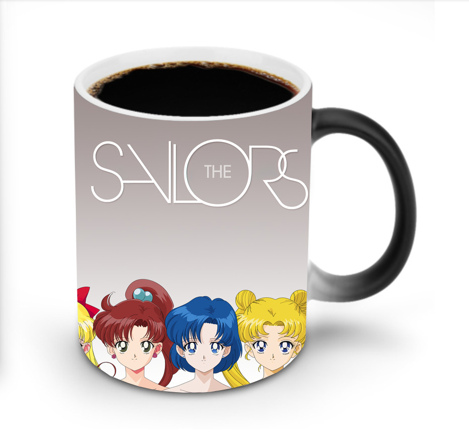 （画像用） 美少女戦士セーラームーン Sailor Moon 温度変色マグカップ