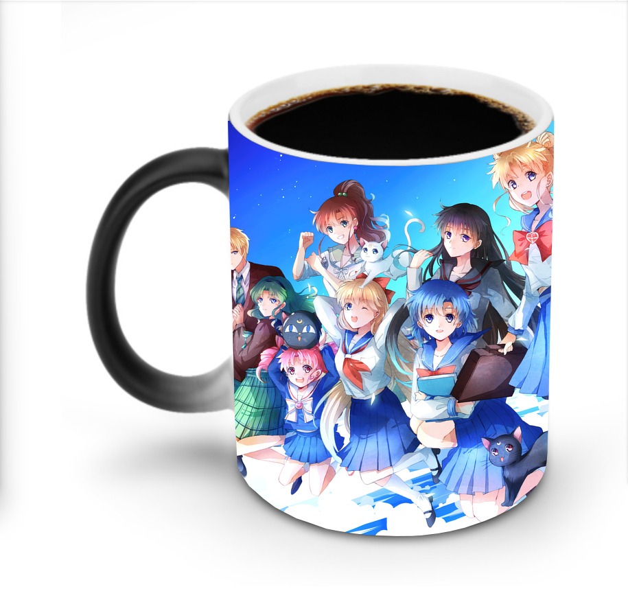 （画像用） 美少女戦士セーラームーン Sailor Moon 温度変色マグカップ