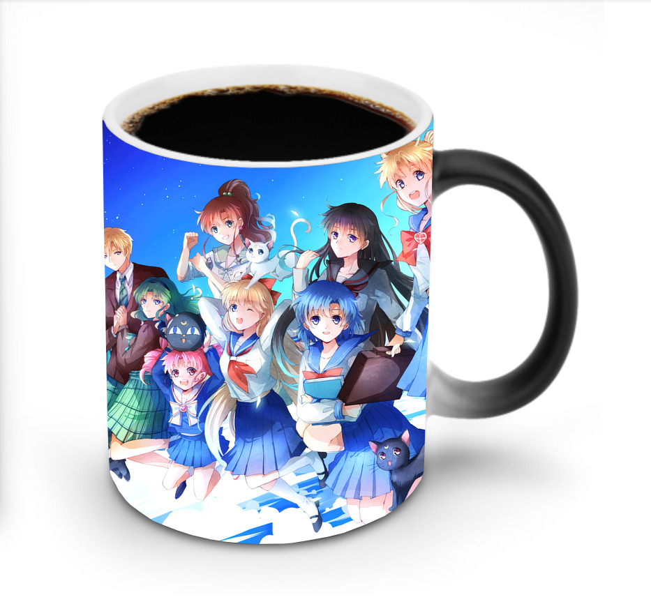 （画像用） 美少女戦士セーラームーン Sailor Moon 温度変色マグカップ