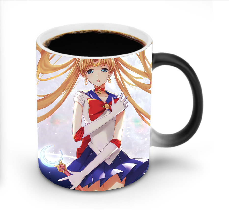 （画像用） 美少女戦士セーラームーン Sailor Moon 温度変色マグカップ