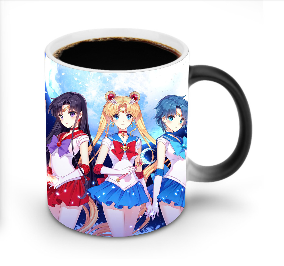 （画像用） 美少女戦士セーラームーン Sailor Moon 温度変色マグカップ