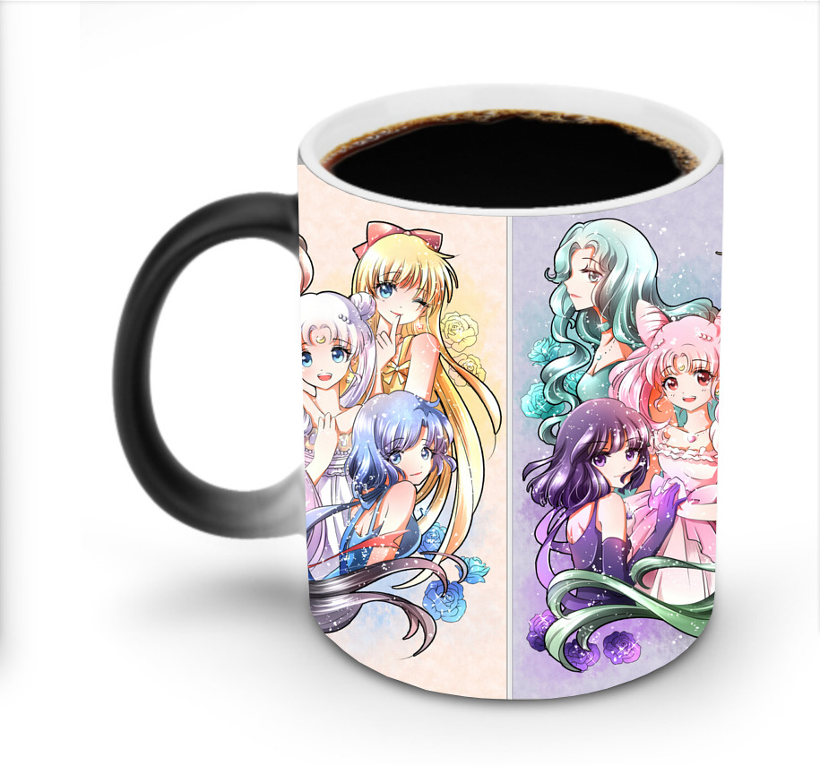 （画像用） 美少女戦士セーラームーン Sailor Moon 温度変色マグカップ