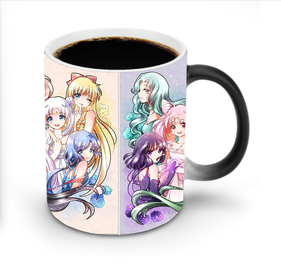 （画像用） 美少女戦士セーラームーン Sailor Moon 温度変色マグカップ
