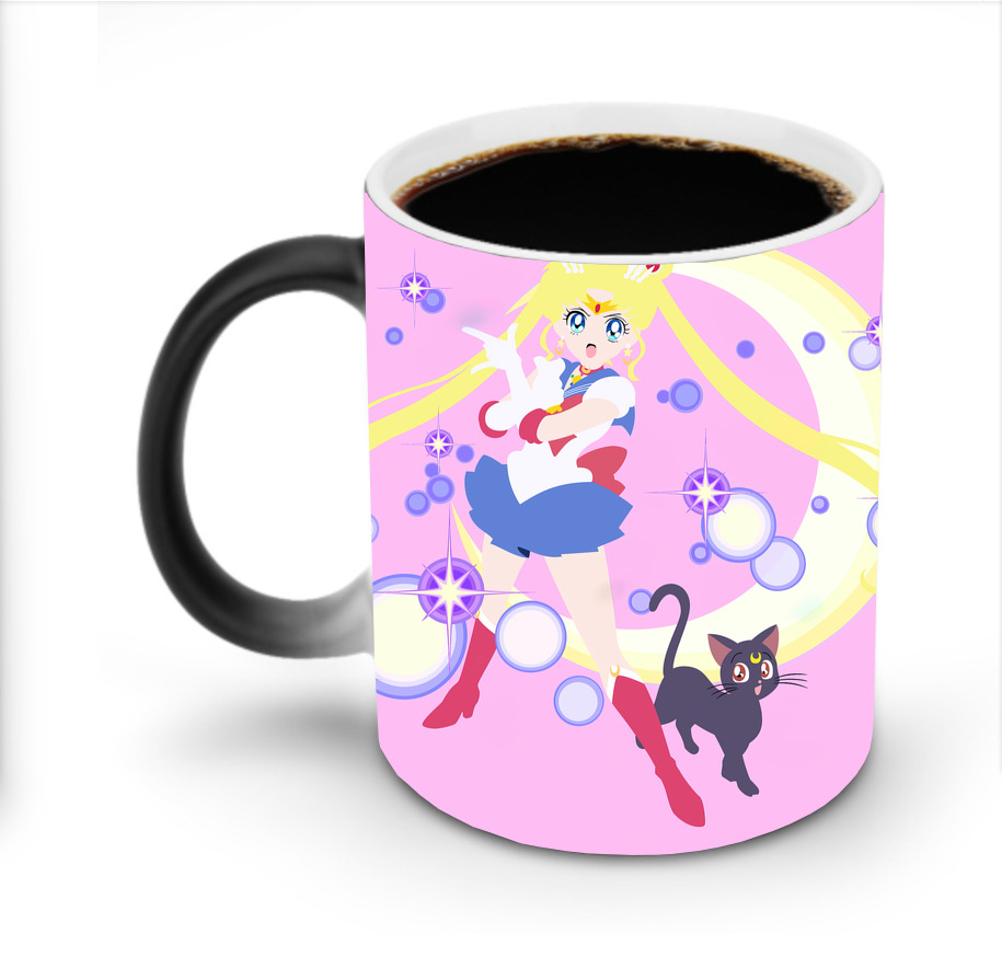 （画像用） 美少女戦士セーラームーン Sailor Moon 温度変色マグカップ
