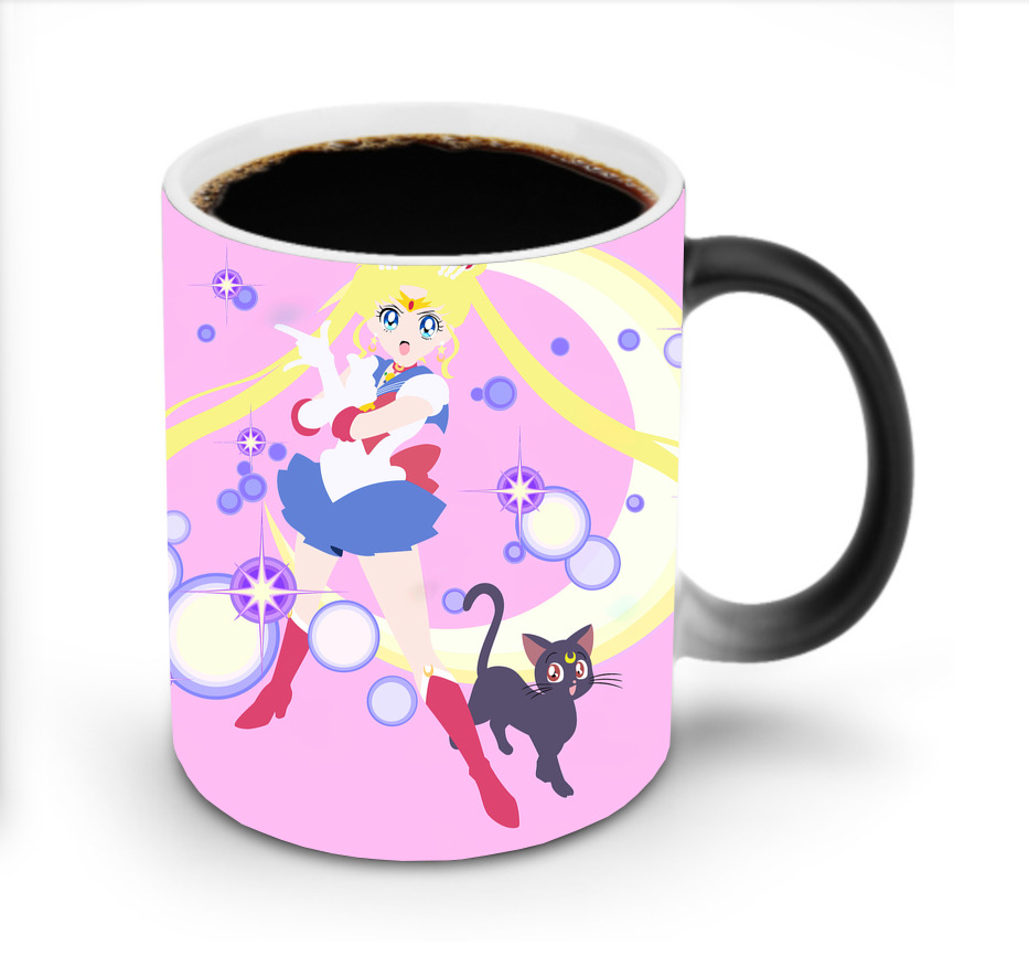 （画像用） 美少女戦士セーラームーン Sailor Moon 温度変色マグカップ