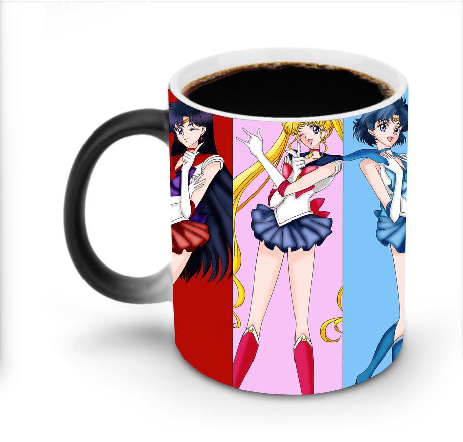 （画像用） 美少女戦士セーラームーン Sailor Moon 温度変色マグカップ