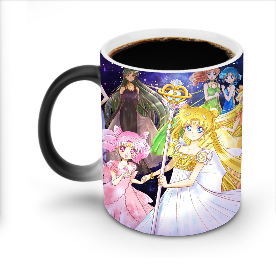 （画像用） 美少女戦士セーラームーン Sailor Moon 温度変色マグカップ