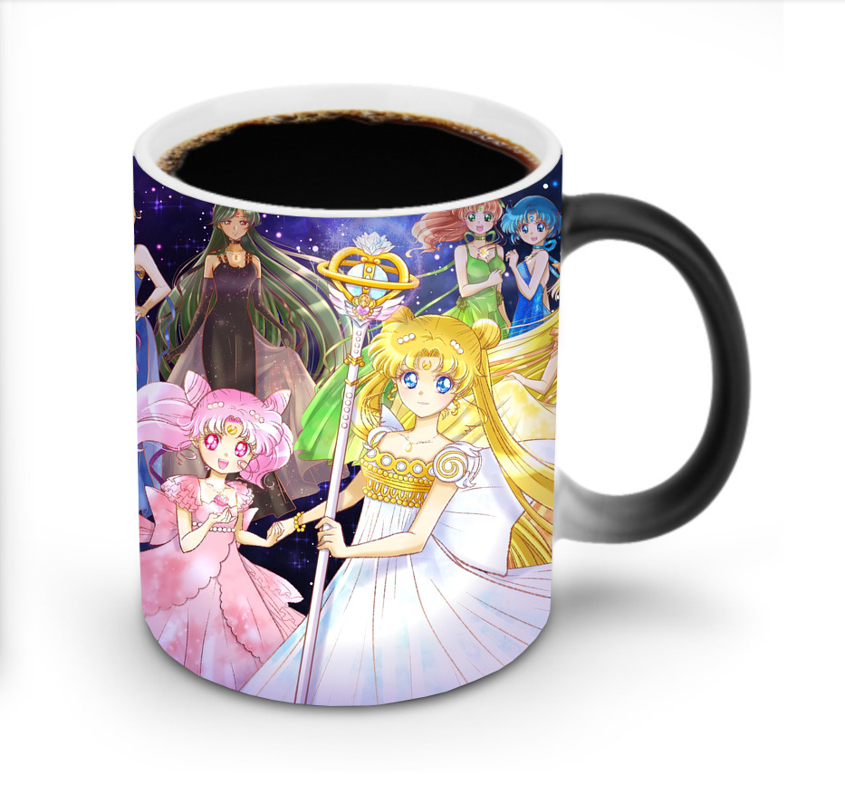 （画像用） 美少女戦士セーラームーン Sailor Moon 温度変色マグカップ
