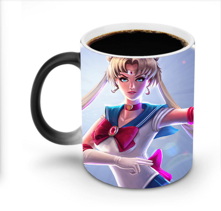 （画像用） 美少女戦士セーラームーン Sailor Moon 温度変色マグカップ
