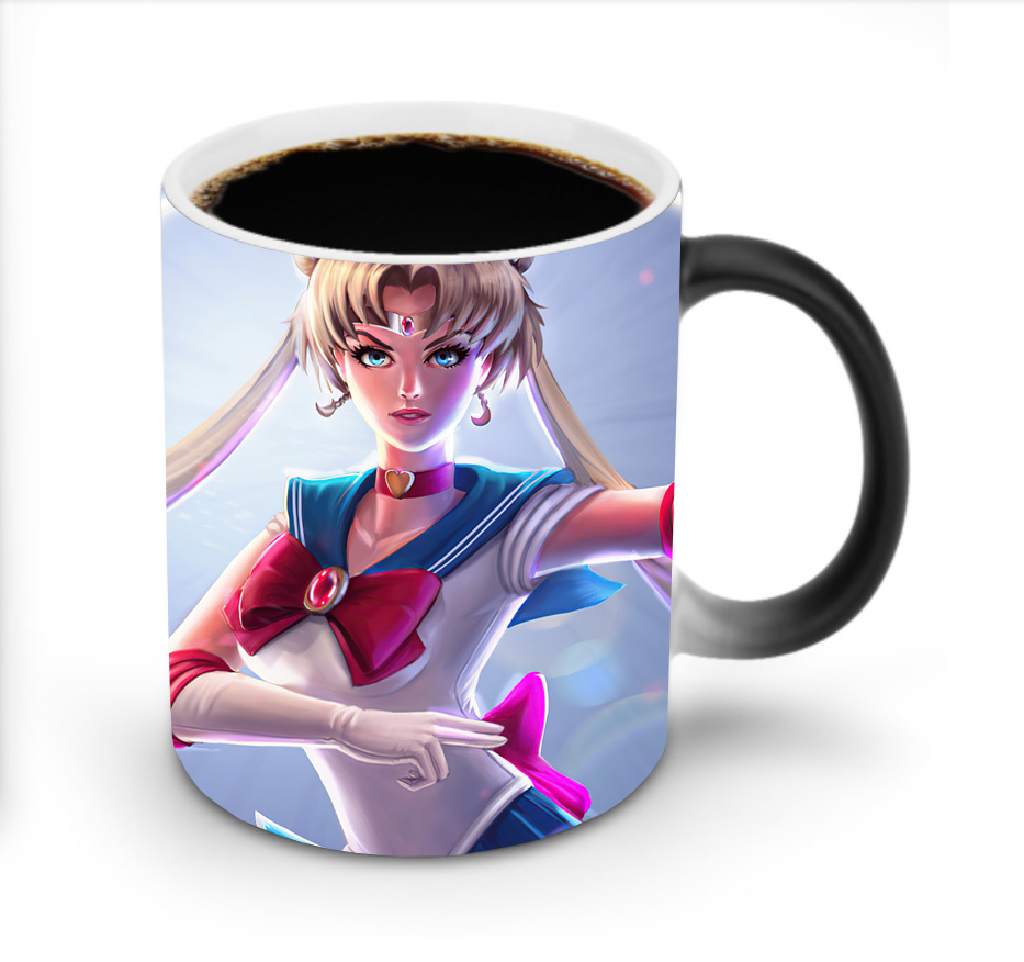 （画像用） 美少女戦士セーラームーン Sailor Moon 温度変色マグカップ
