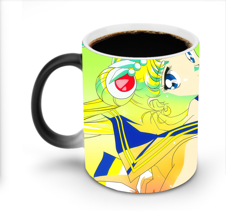 （画像用） 美少女戦士セーラームーン Sailor Moon 温度変色マグカップ