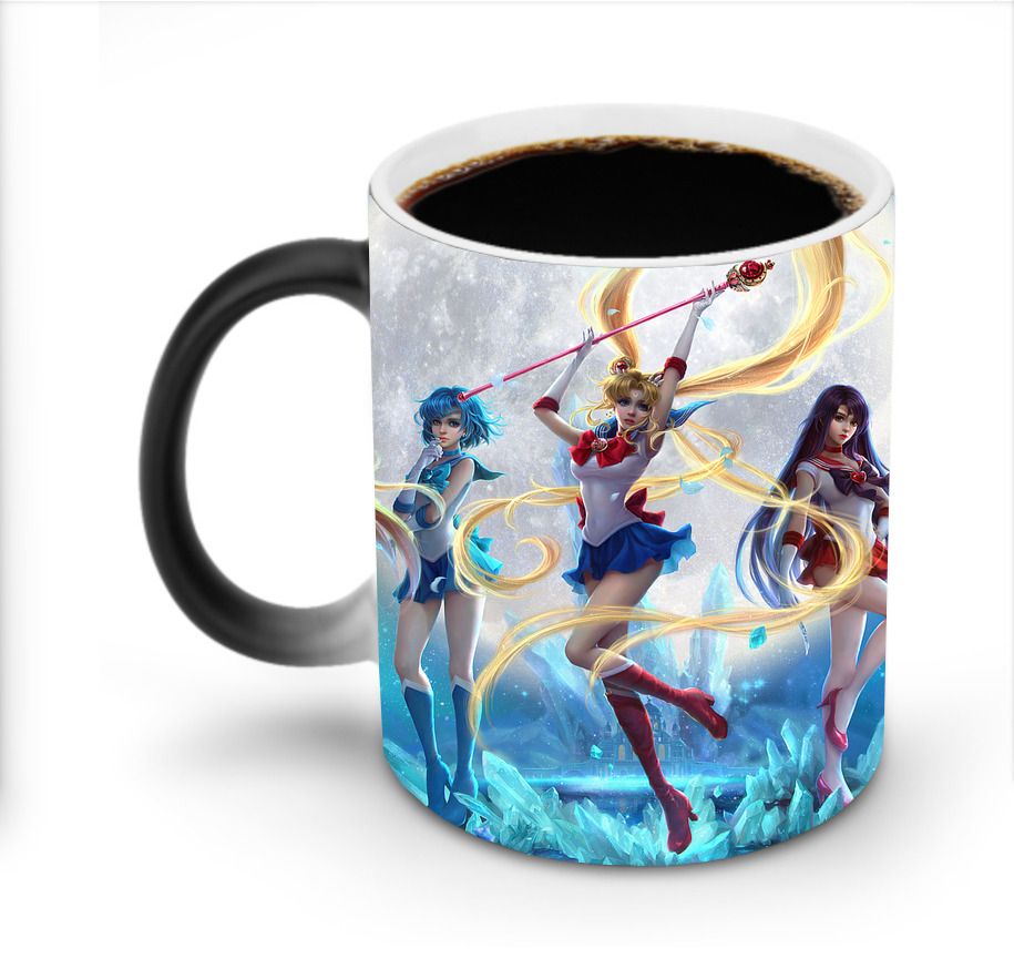 （画像用） 美少女戦士セーラームーン Sailor Moon 温度変色マグカップ