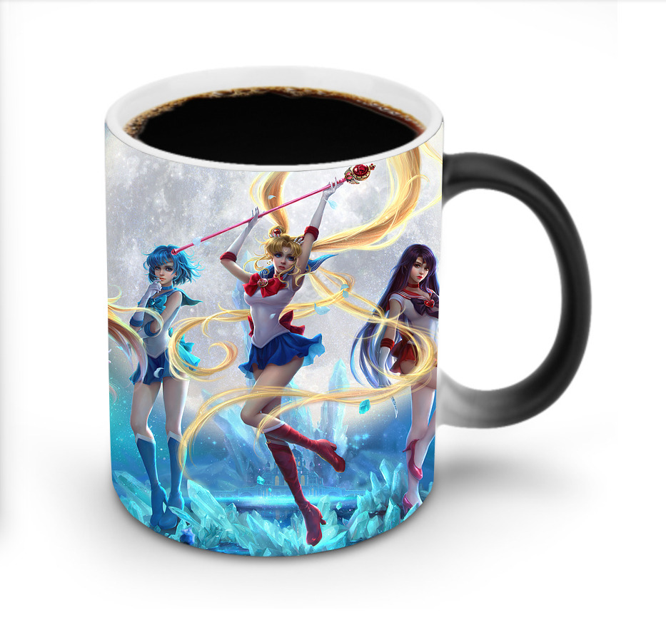 （画像用） 美少女戦士セーラームーン Sailor Moon 温度変色マグカップ