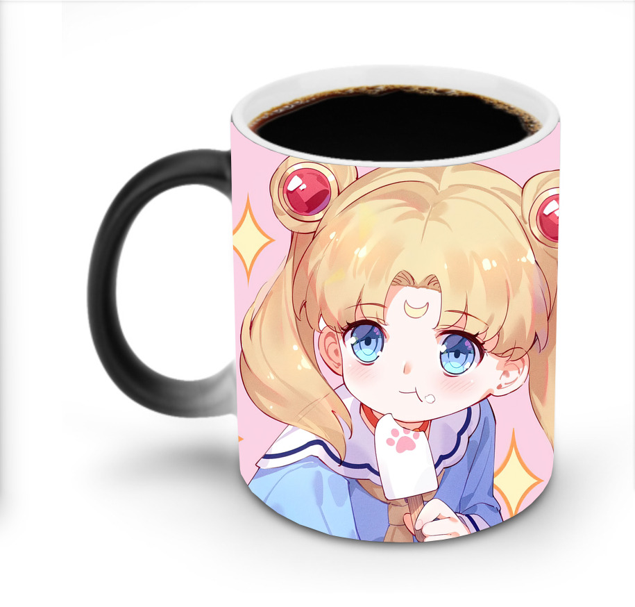 （画像用） 美少女戦士セーラームーン Sailor Moon 温度変色マグカップ