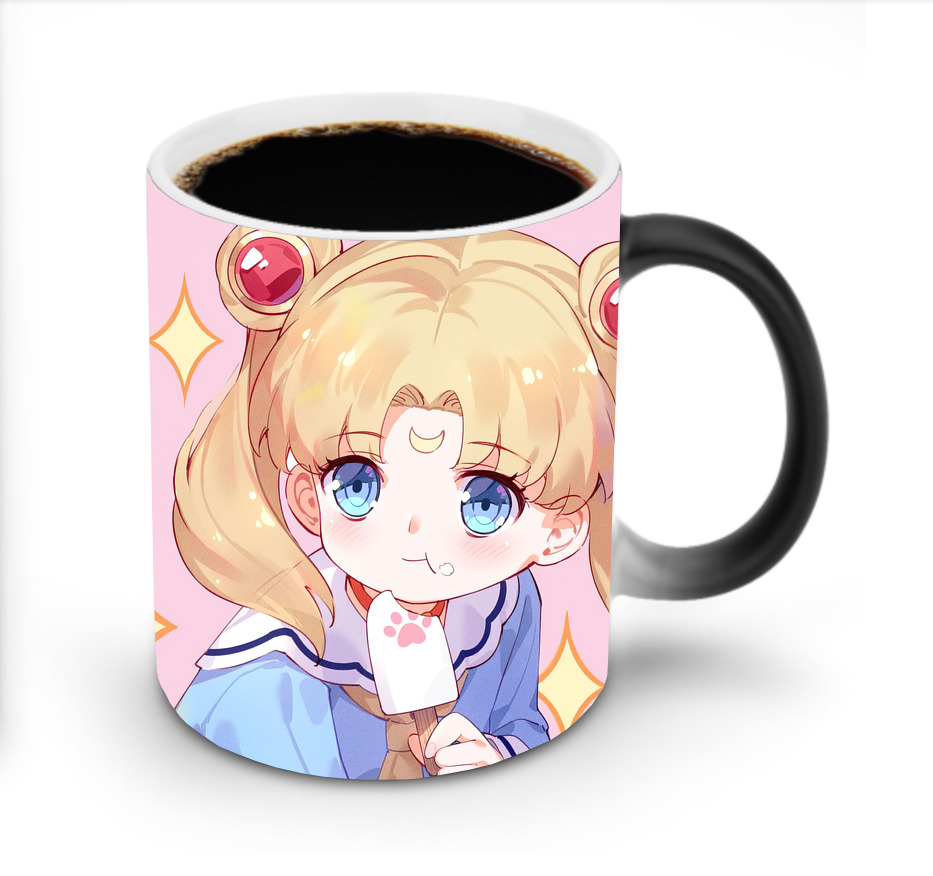 （画像用） 美少女戦士セーラームーン Sailor Moon 温度変色マグカップ
