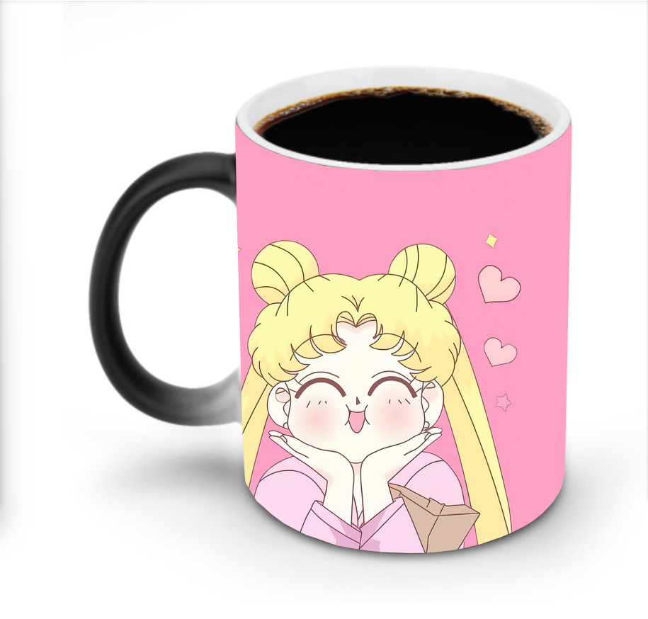 （画像用） 美少女戦士セーラームーン Sailor Moon 温度変色マグカップ