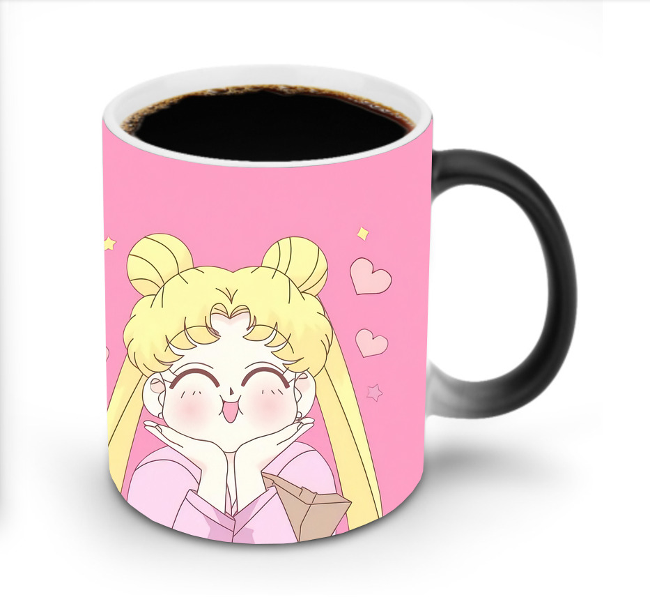 （画像用） 美少女戦士セーラームーン Sailor Moon 温度変色マグカップ