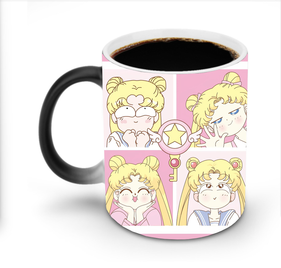 （画像用） 美少女戦士セーラームーン Sailor Moon 温度変色マグカップ