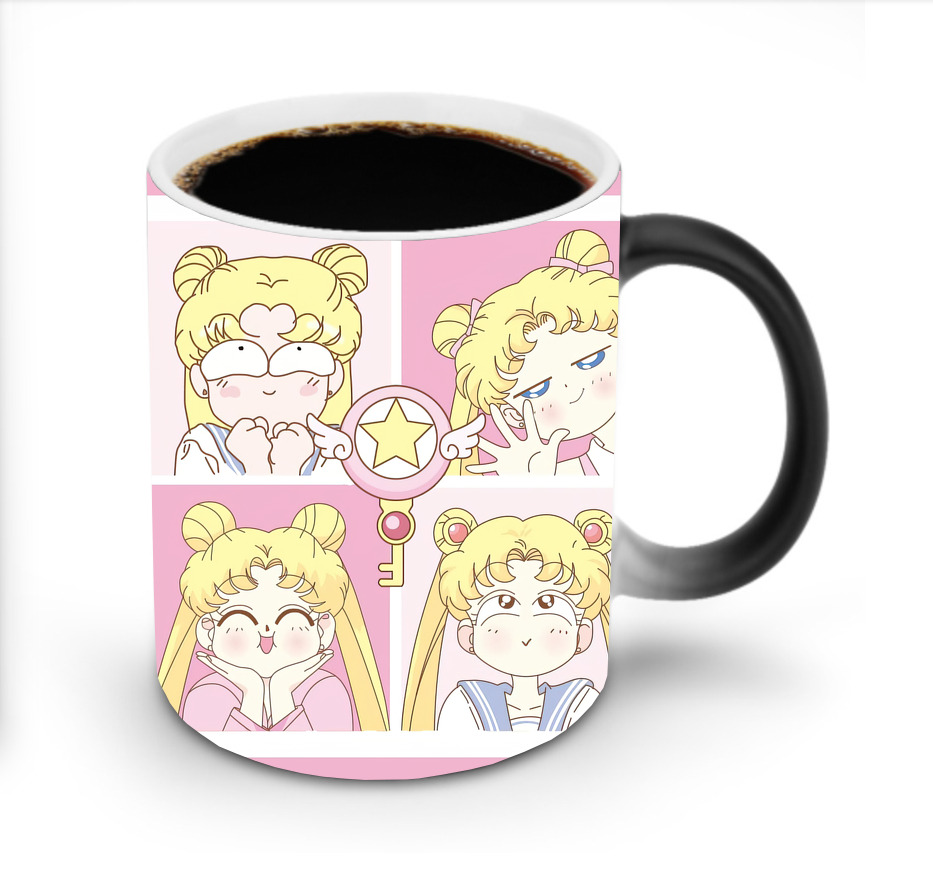 （画像用） 美少女戦士セーラームーン Sailor Moon 温度変色マグカップ