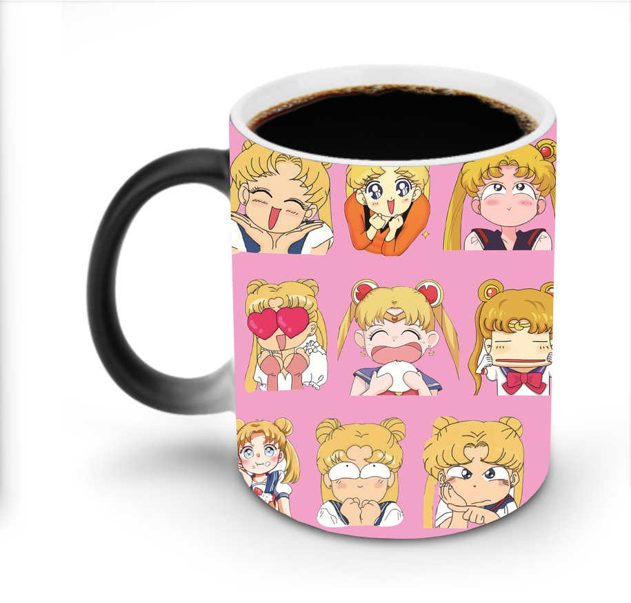 （画像用） 美少女戦士セーラームーン Sailor Moon 温度変色マグカップ