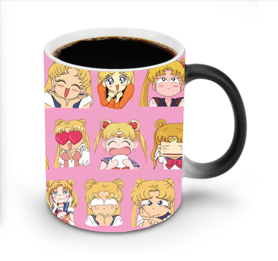（画像用） 美少女戦士セーラームーン Sailor Moon 温度変色マグカップ