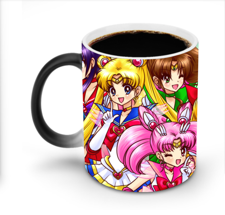 （画像用） 美少女戦士セーラームーン Sailor Moon 温度変色マグカップ