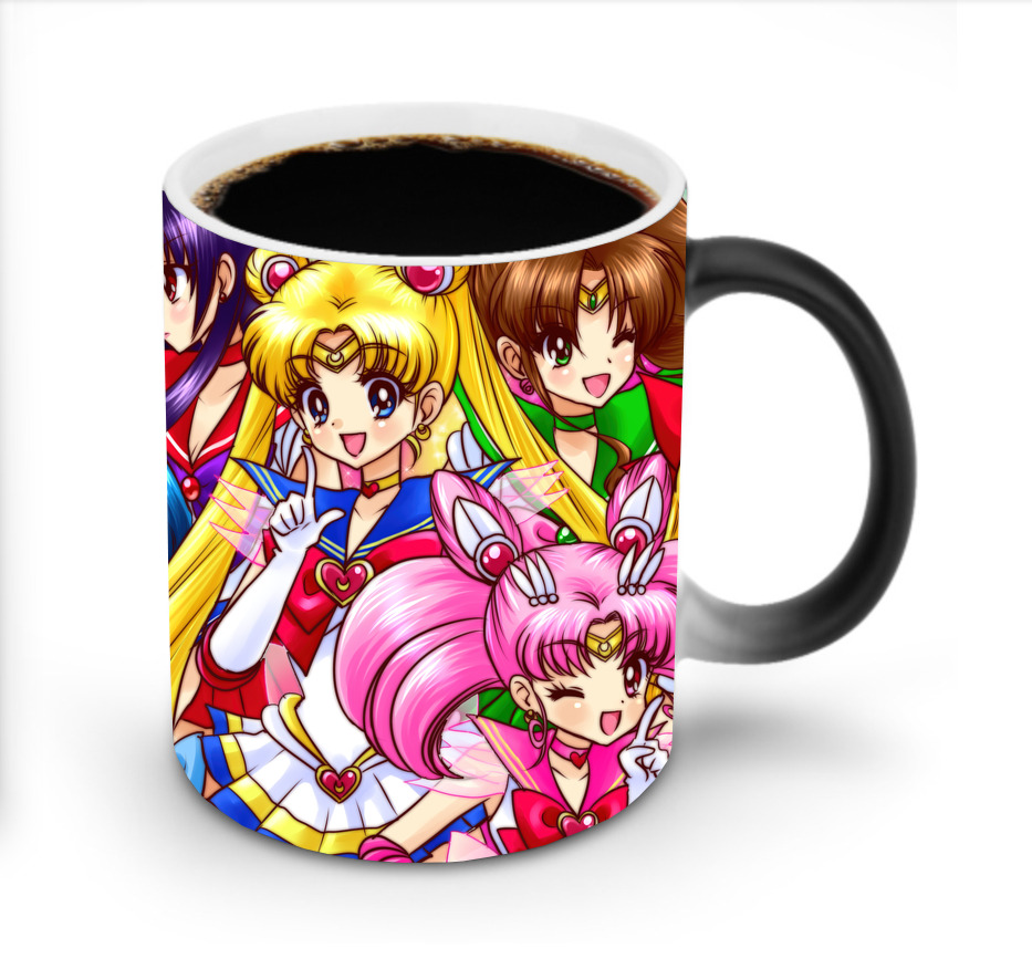 （画像用） 美少女戦士セーラームーン Sailor Moon 温度変色マグカップ
