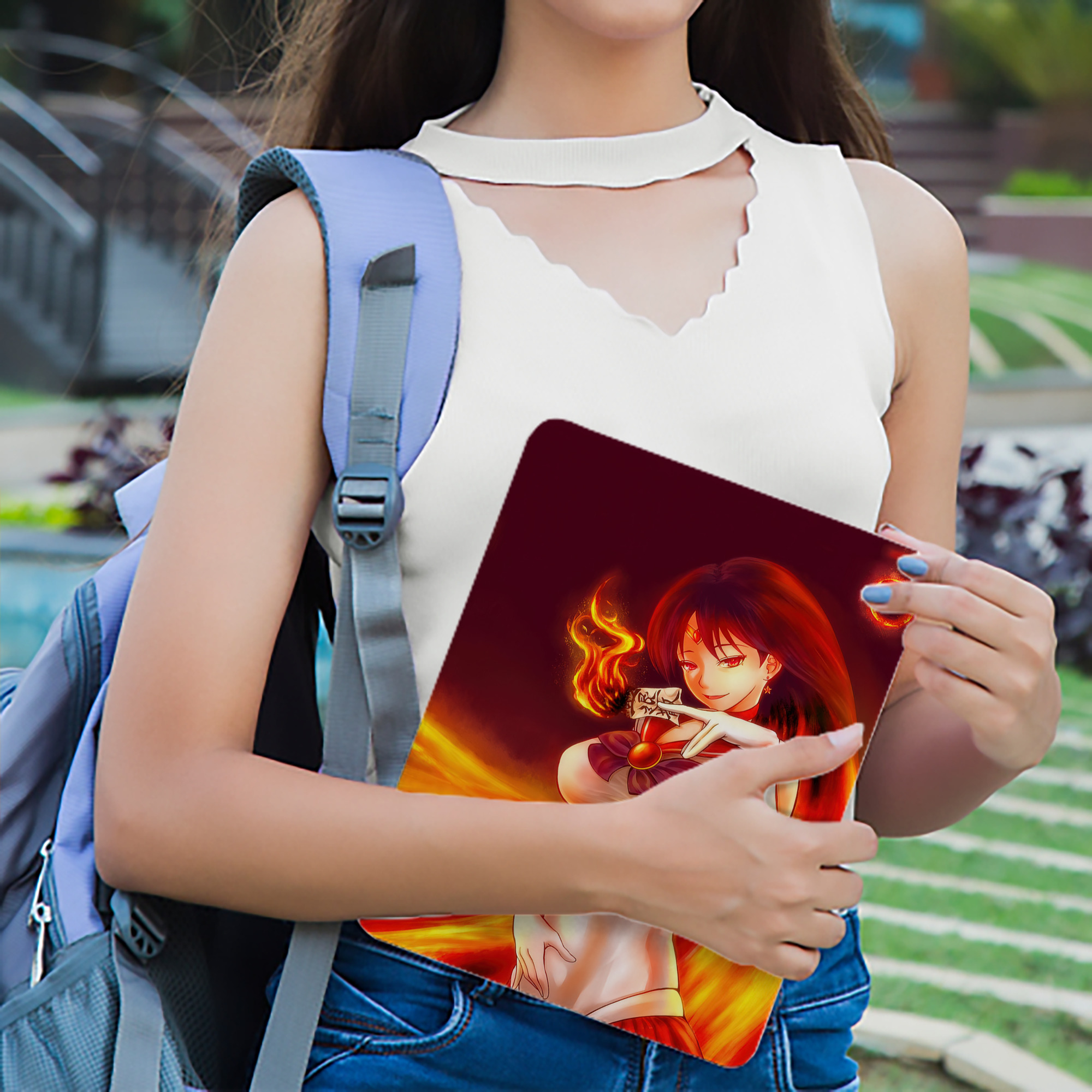 美少女戦士セーラームーン Sailor Moon IPad ケース ブック型 PUレザー TPU 耐衝撃 軽量 薄型 ペン収納なし 全面保護 IPad 各モデル対応