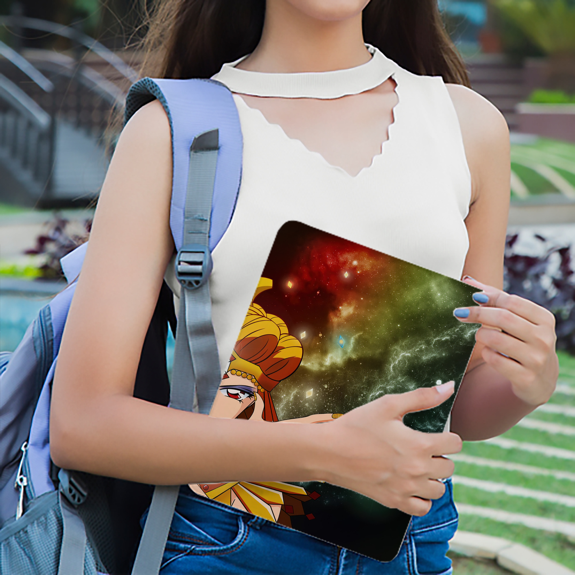美少女戦士セーラームーン Sailor Moon IPad ケース ブック型 PUレザー TPU 耐衝撃 軽量 薄型 ペン収納なし 全面保護 IPad 各モデル対応